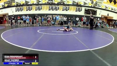 86 lbs Semifinal - Ryan Prendergast, Midwest Regional Training Center vs Brady Ramirez, Contenders Wrestling Academy