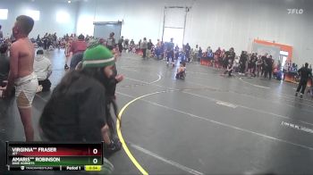 115 lbs Round 2 - Virginia** Fraser, JET vs Amaris** Robinson, Dixie Hornets