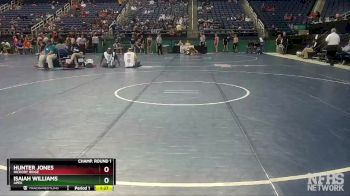 4A 152 lbs Champ. Round 1 - Hunter Jones, Hickory Ridge vs Isaiah Williams, Apex