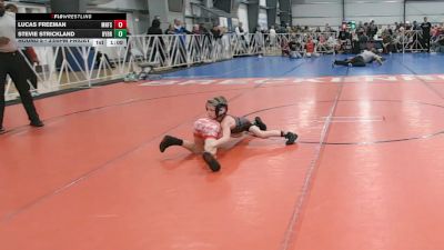 48 lbs Round 5 - 3:00pm Friday - Stevie Strickland, Backyard Brawlers vs Lucas Freeman, Minnesota Funky Singlets