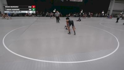 132 lbs Cons. Rd Of 64 - Brian Marquez, Utah vs Uriah Hawkins, Granite Wrestling Club