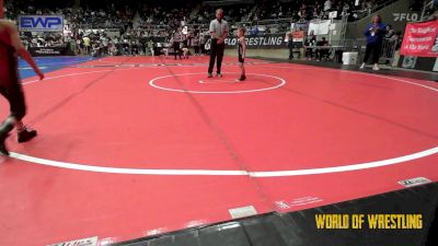 46 lbs Quarterfinal - Keagan Sanchez, Sanderson Wrestling Academy vs Caden Sloan, Cowboy Wrestling Club