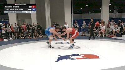 100 kg Cons. Quarters - Maksym Chuiko, Chicago Wrestling Club vs Dalton Robertson, Mile High Wrestling Club