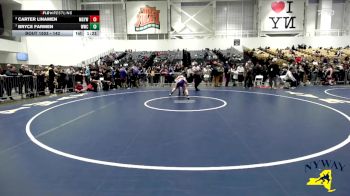 142 lbs Quarterfinal - Bryce Farmen, Wayne Wrestling Club vs Carter Linamen, Maple Grove Youth Wrestling