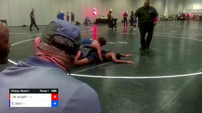 149 lbs Champ. Round 1 - Wesley Knight, Youth Impact Center Wrestling Club vs Ezekiel Soto, Florida