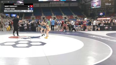 115 lbs Cons. Rd Of 64 - Mary Prescott, WI vs Sydney Babi, CO