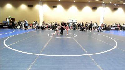 62-68 lbs Champ. Round 2 - Aria Shifflet, Virginia vs Quinn Cannici, New Jersey