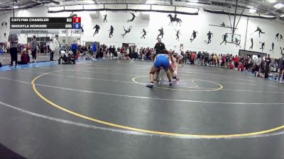 145B Quarterfinal - Makayla Howard, Aurora University vs Caylynn Chandler, North Central University