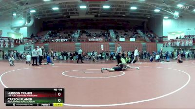 95 lbs Champ. Round 1 - Carson Planer, Region Wrestling Academy vs Hudson Trahin, The Fort Hammers Wrestling