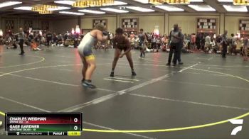 220 lbs Semis & 1st Wrestleback (8 Team) - Charles Weidman, Empire WA vs GAGE GARDNER, Keystone Crush
