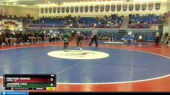 190 lbs 2nd Wrestleback (16 Team) - Jamorrie Cole, Eastside Hs vs Treyvon Thomas, Coffee