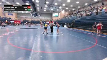 185 lbs Quarterfinal - Layla Lopez, McKinney vs Caliegh Giraldo, Conroe Oak Ridge