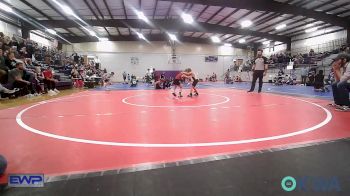 45 lbs 3rd Place - Kegan Spigner, Tonkawa Takedown Club vs Baker Dunn, Barnsdall Youth Wrestling
