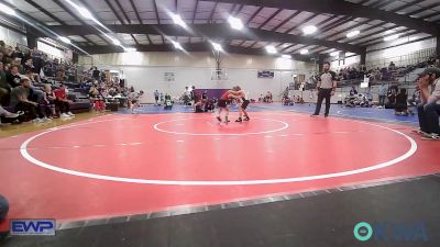 45 lbs 3rd Place - Kegan Spigner, Tonkawa Takedown Club vs Baker Dunn, Barnsdall Youth Wrestling