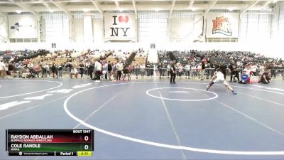 108 lbs Cons. Round 1 - Cole Randle, NWAA vs Raydon Abdallah, Buffalo Nomads Wrestling