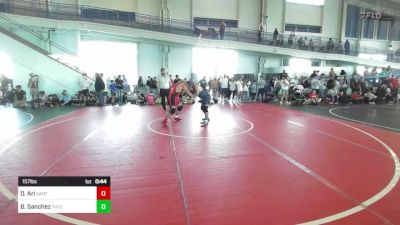 157 lbs Consi Of 4 - Deniz Ari, Santa Ana College vs Bryan Sanchez, Thee Wolfpack WC