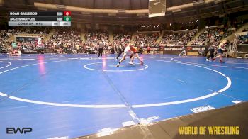 110 lbs Consi Of 16 #2 - Noah Gallegos, Black Flag Wrestling Academy vs Jace Sharples, Ogden's Outlaws Wrestling Club