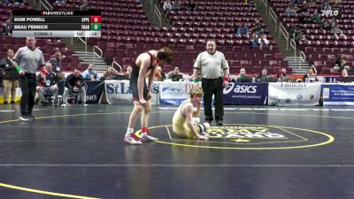 114 lbs Consi 3 - Dom Powell, Upper Dublin vs Beau Fennick, Franklin Regional