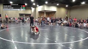 65 lbs Round 3 (6 Team) - Bradley Crowe, MF Dynasty vs Kaleb Leitch, Indiana Outlaws