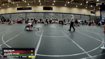 130 lbs Round 1 (4 Team) - Bodi Heller, Ruthless vs Dillinger Collins, Reaper WC