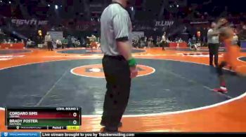 2 lbs Cons. Round 2 - Brady Foster, Mattoon vs Cordaro Sims, Urbana