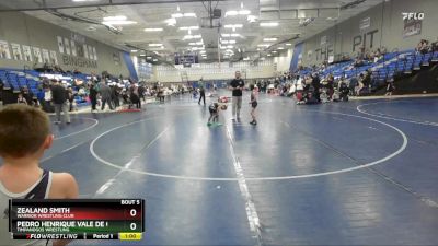 56-58 lbs Round 1 - Pedro Henrique Vale De Oliveira Filho, Timpanogos Wrestling vs Zealand Smith, Warrior Wrestling Club