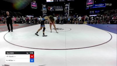 157 lbs Cons 16 #2 - Preston Scott, OK vs Klint Miller, PA