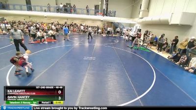 48-48 lbs Round 1 - Kai Leavitt, Champions Wrestling Club vs Gavin Hancey, Fremont Wrestling Club