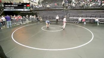 5A 170 lbs Cons. Round 2 - Camila Diaz, Bonneville vs Hillary Weakley, Springville