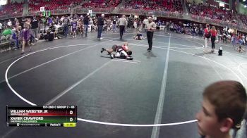 65 lbs Cons. Round 3 - Xavier Crawford, Sherman Challengers vs William Webster Jr, Nebraska Boyz