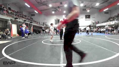 110 lbs Quarterfinal - Bentley Sanders, Vian Wrestling Club vs Axson Duncan, Runestone