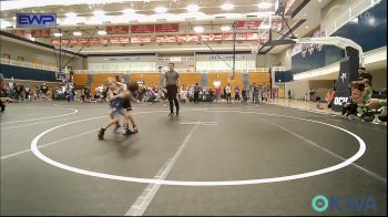 43 lbs Semifinal - Case Combs, Cowboy Wrestling Club vs Baylor Myers, Bridge Creek Youth Wrestling