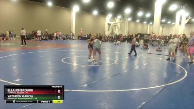 190 lbs Round 6 (8 Team) - Ella Kimbrough, Team STL Yellow vs Yazmeen Garcia, Nebraska Widow Makers