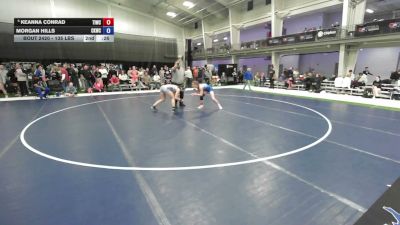 145 lbs Cons. Semis - Ashley Thompson, Rogers High School Wrestling vs Keely Fallert, Thoroughbred Wrestling Academy