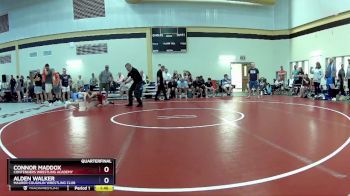 100 lbs Quarterfinal - Connor Maddox, Contenders Wrestling Academy vs Alden Walker, Maurer Coughlin Wrestling Club