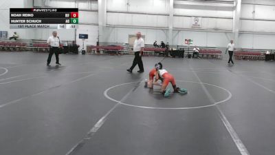 52-56 lbs 1st Place Match - Noah Reino, Refinery vs Hunter Schuch, AISIG