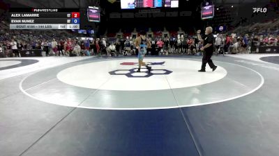 144 lbs Champ. Rd Of 128 - Alex Lamarre, CT vs Evan Nunez, NY