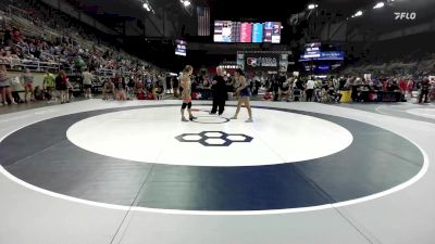 125 lbs Cons. Rd Of 64 - Lola Barkby, MI vs Abbigail Staples, TX