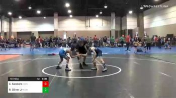 70 lbs Quarterfinal - Cooper Sanders, Tennessee vs Ray Oliver Jr, Florida