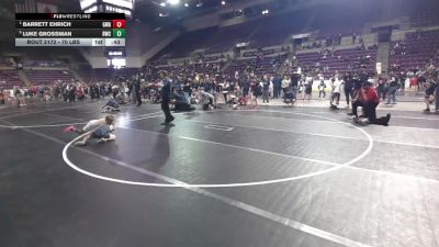 70 lbs Semis - Barrett Ehrich, Gladiator Wrestling Academy vs Luke Grossman, Billings Wrestling Club