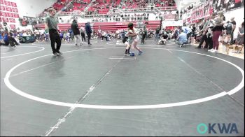 61 lbs Consi Of 8 #2 - Kody Allison, Lexington Wrestling Club vs Jagger Pitts, Weatherford Youth Wrestling