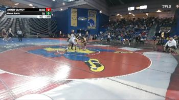 138 lbs Cons. Round 1 - Ayden Clancy, Don Bosco Prep vs Ryan Rios, Blair Academy