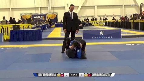 Sabrina Anita Lester vs Sofía Treviño Contreras 2024 World IBJJF Jiu-Jitsu No-Gi Championship