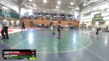 126 lbs Cons. Round 6 - Christian Garcia, Walnut vs Ethan Vinoray, Patrick Henry