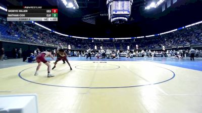 117 lbs Consy 2 - Wonye Hiller, Greater Johnstown vs Nathan Cox, Claysburg-Kimmel