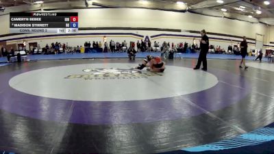 124 lbs Cons. Round 2 - Cameryn Bebee, East Stroudsburg University vs Madison Stirrett, Rochester Christian