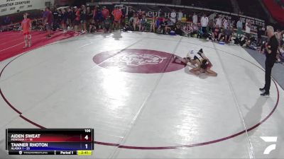 106 lbs Placement (16 Team) - Aiden Sweat, Montana 1 vs Tanner Rhoton, Alaska 1