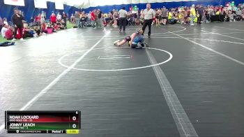 92 lbs Round 2 (8 Team) - Noah Lockard, Ohio Gold 10k vs Jonny Leach, Phoenix WC