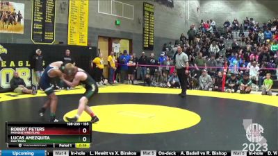 135 lbs Cons. Round 2 - Robert Peters, Paradise Wrestling vs Lucas Amezquita, Mad Town