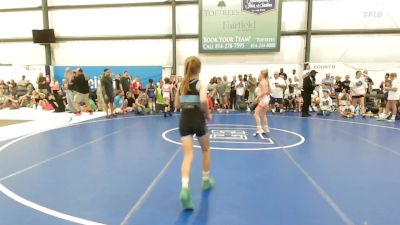 35 lbs Rr Rnd 7 - Kaygan Walton, Okie Girls - W vs Elle Young, Michigan Wrestling Academy - W